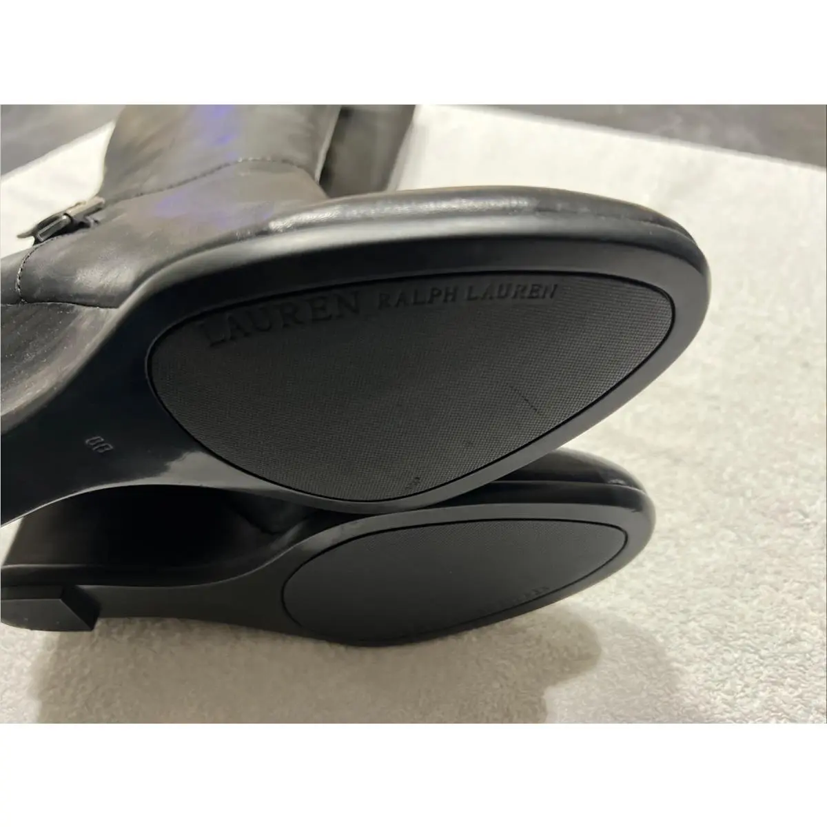 Ralph Lauren shoes - Lauren Ralph Lauren Tia Vachetta - Black 7