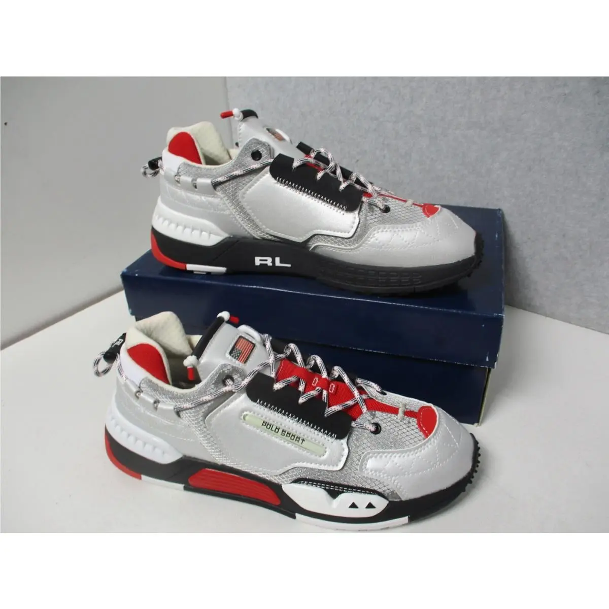 Ralph Lauren shoes - Polo Ralph Lauren Polo Sport PS200 - Silver 0