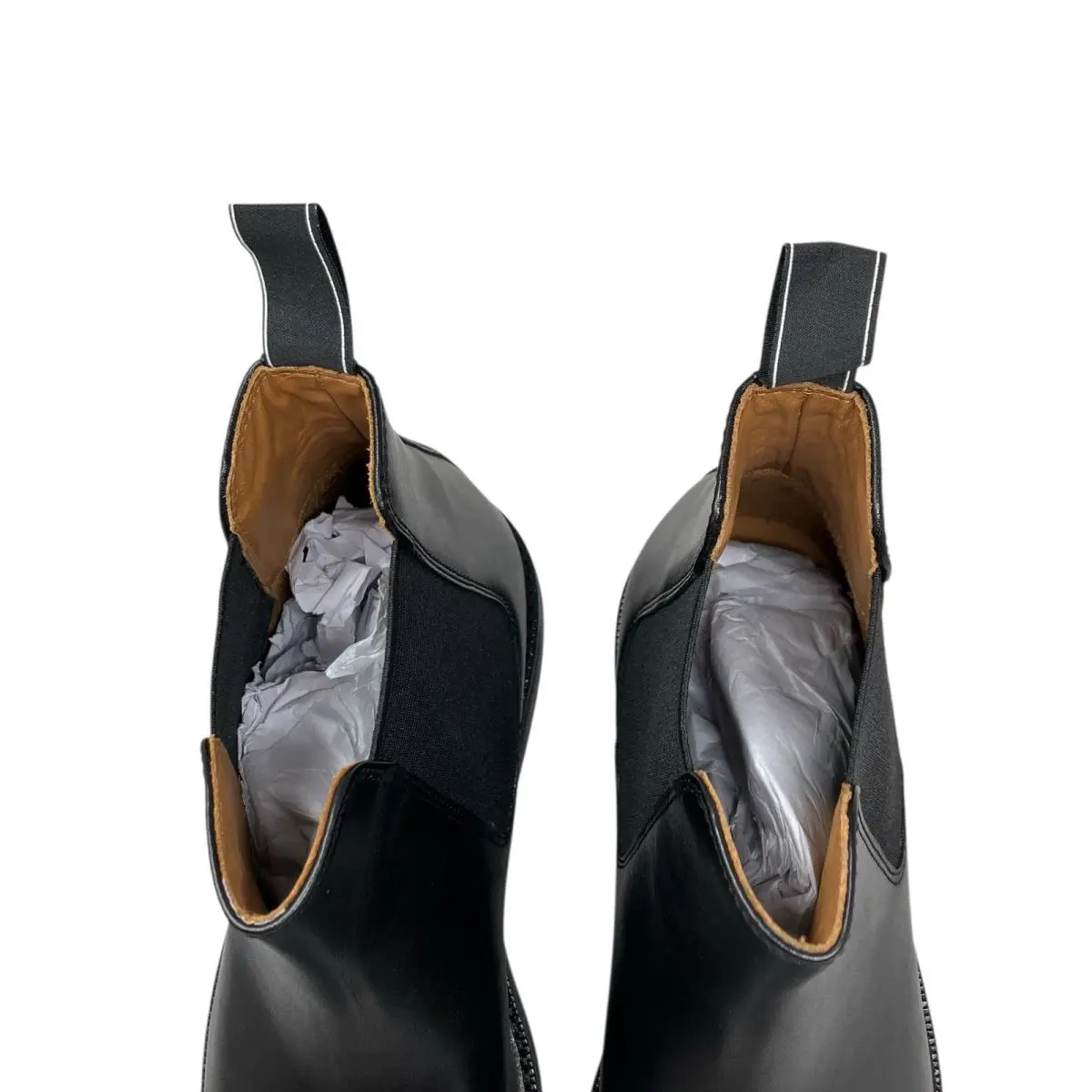 Ralph Lauren shoes - Polo Ralph Lauren Men`s Asher Leather Chelsea Boots - Black 6