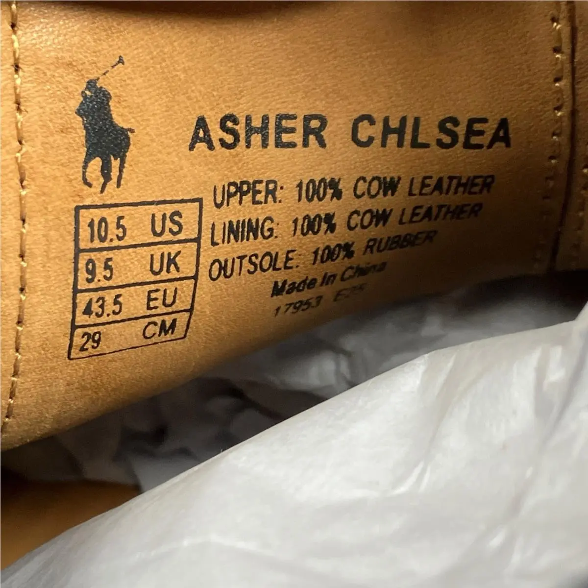 Ralph Lauren shoes - Polo Ralph Lauren Men`s Asher Leather Chelsea Boots - Black 1