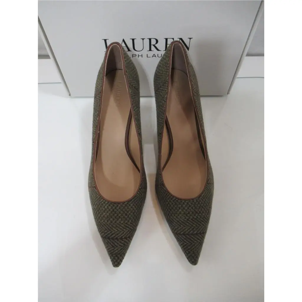 Ralph Lauren shoes - LAUREN Ralph Lauren Lanette Pump - 802951332001 - Green (UPC: 197205207911) 6