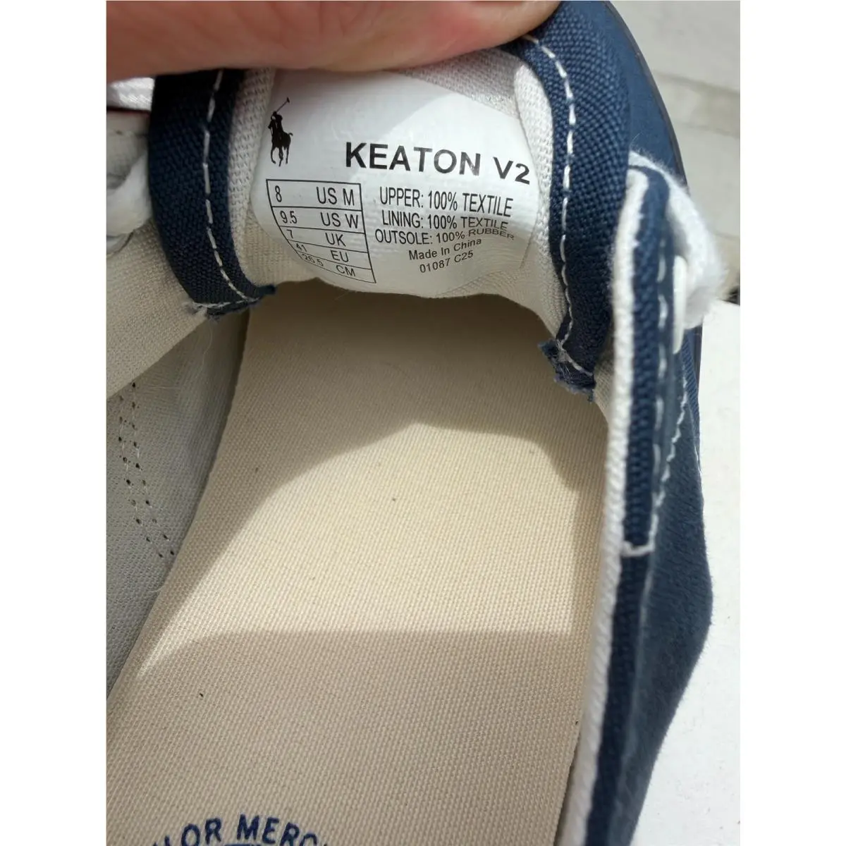 Ralph Lauren shoes - Polo Ralph Lauren Keaton V2 - Blue 8