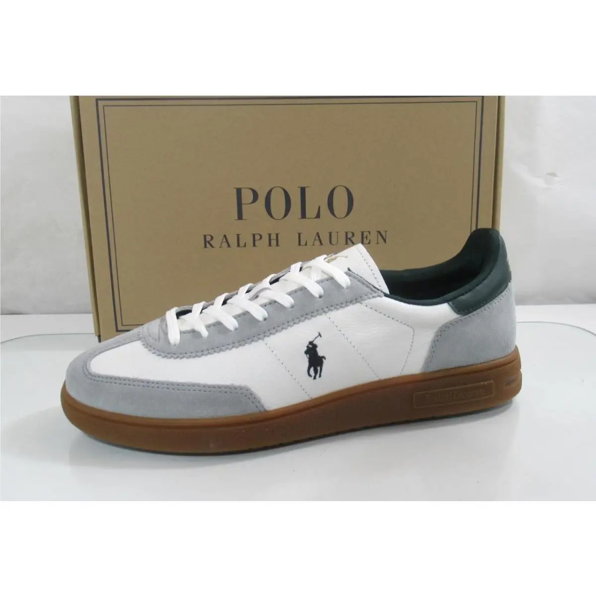 Ralph Lauren shoes - Polo Ralph Lauren Bedford - Polo Bedford - 809968171004 - Gray (UPC: 197205350761) 0
