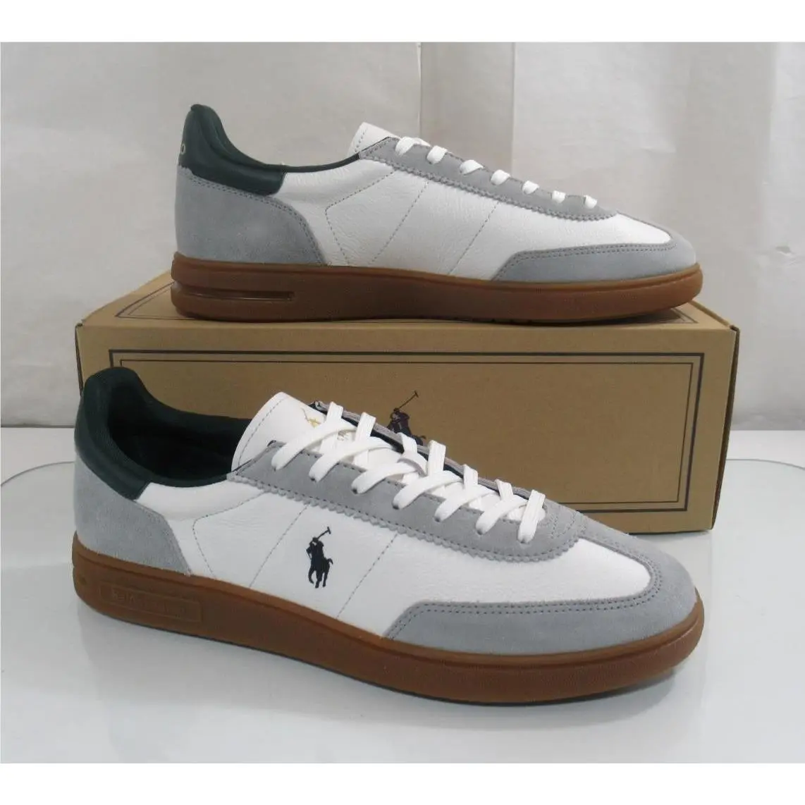 Ralph Lauren shoes - Polo Ralph Lauren Bedford - Polo Bedford - 809968171004 - Gray (UPC: 197205350761) 1