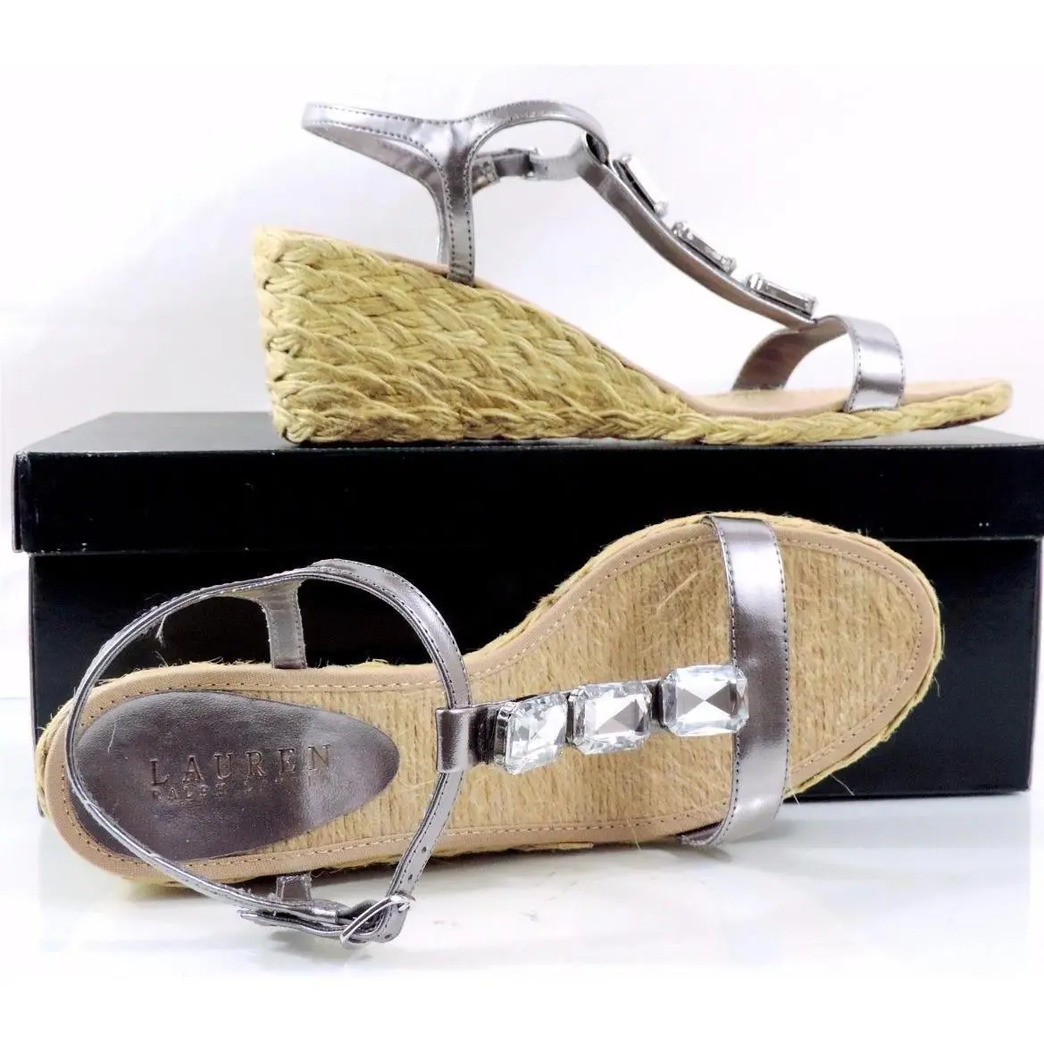Ralph Lauren shoes - LAUREN Ralph Lauren Corala - LAUREN Corala - Silver (UPC: 888875386371) 6