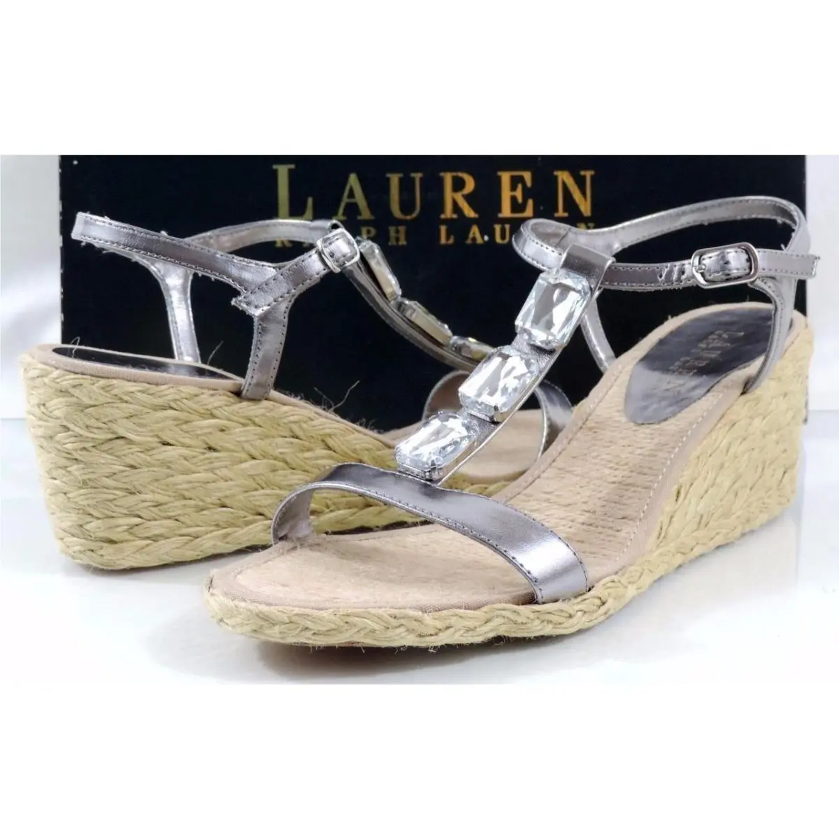 Ralph Lauren shoes - LAUREN Ralph Lauren Corala - LAUREN Corala - Silver (UPC: 888875386371) 1