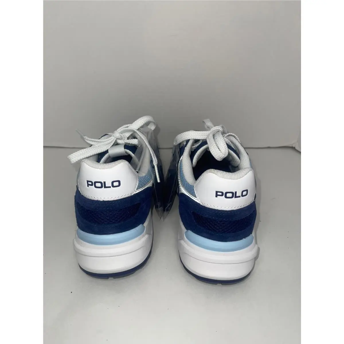 Ralph Lauren shoes - Polo Ralph Lauren Jogger - Polo Jogger - Navy/Light Blue with White 4