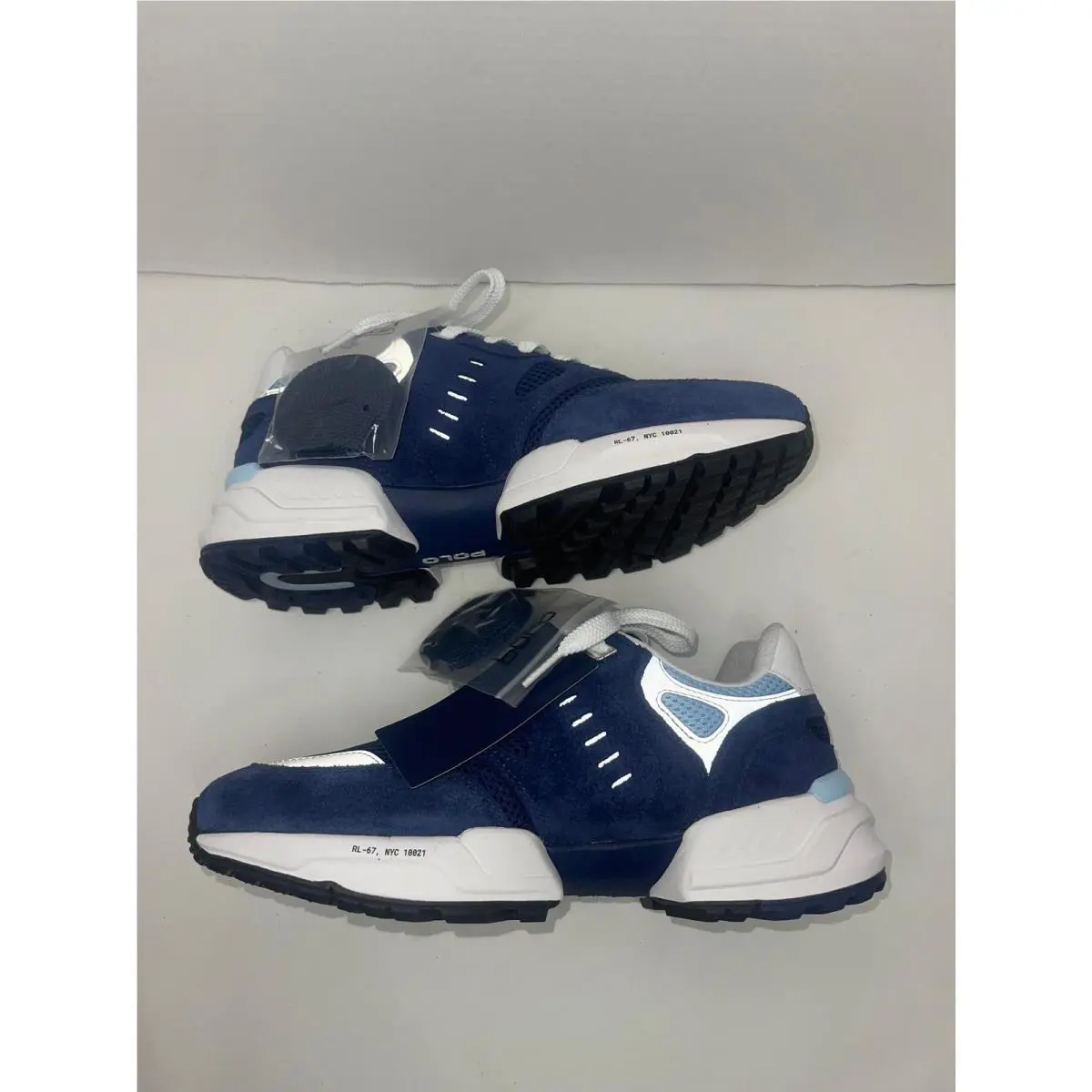 Ralph Lauren shoes - Polo Ralph Lauren Jogger - Polo Jogger - Navy/Light Blue with White 6