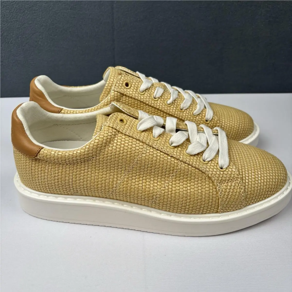 Ralph Lauren shoes - Angeline - Angeline - Natural / Buff (Beige with Tan accents 3