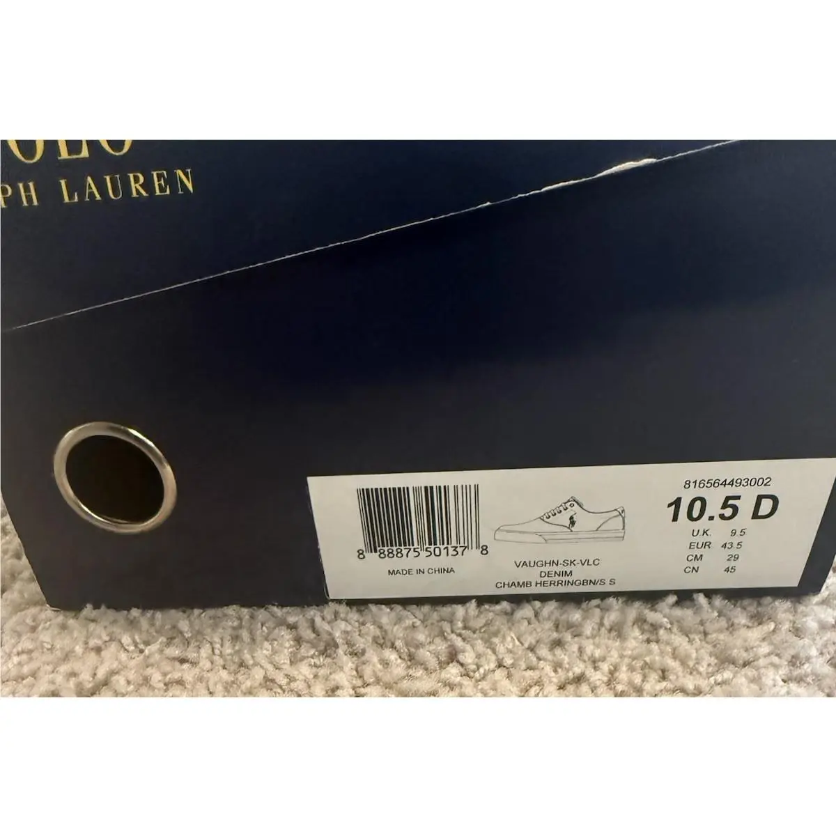 Ralph Lauren shoes - Polo Ralph Lauren Vaughn Chambray - Blue 6