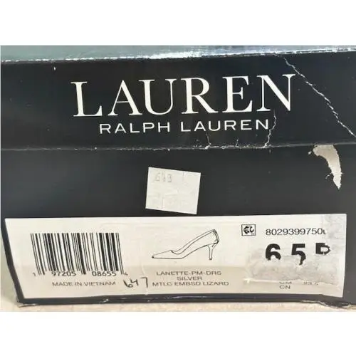 Ralph Lauren shoes - Lauren Ralph Lauren Lanette-PM-DRS - Lauren - Silver 13