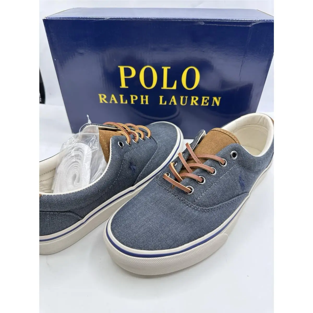 Ralph Lauren shoes - POLO RALPH LAUREN Keaton Suede-Trim - Danim/Navy (UPC: 195167177570) 8