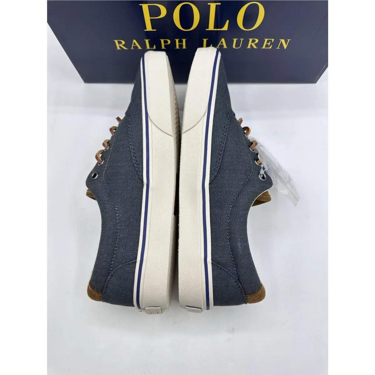 Ralph Lauren shoes - POLO RALPH LAUREN Keaton Suede-Trim - Danim/Navy (UPC: 195167177570) 3