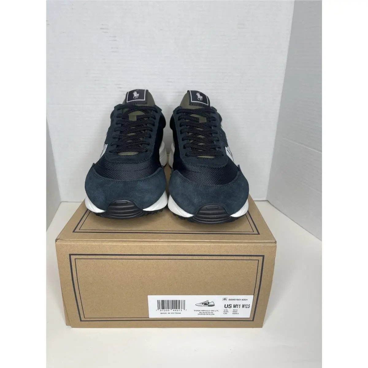 Ralph Lauren shoes - Polo Ralph Lauren Train 89 V2 - Black & Olive 9