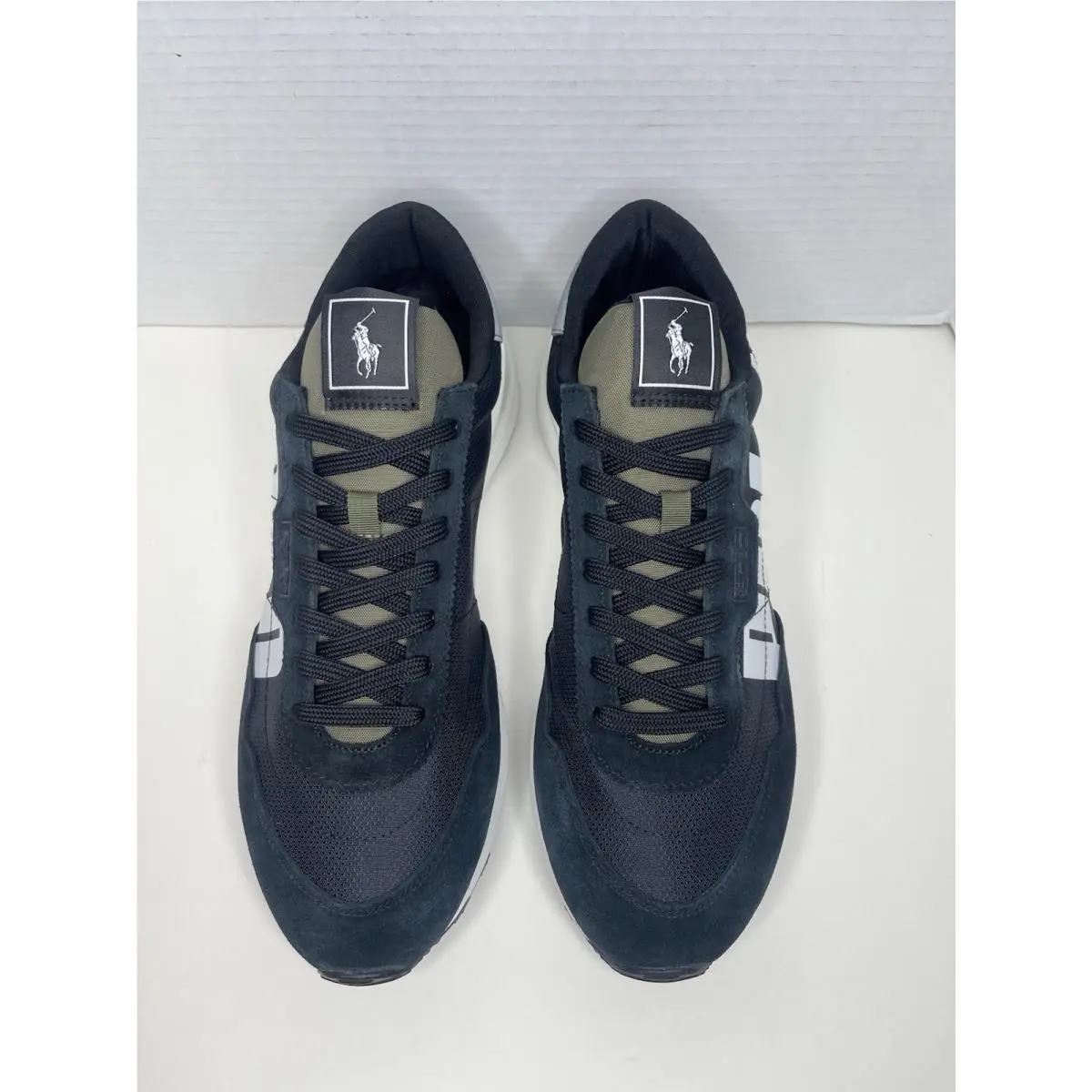 Ralph Lauren shoes - Polo Ralph Lauren Train 89 V2 - Black & Olive 1