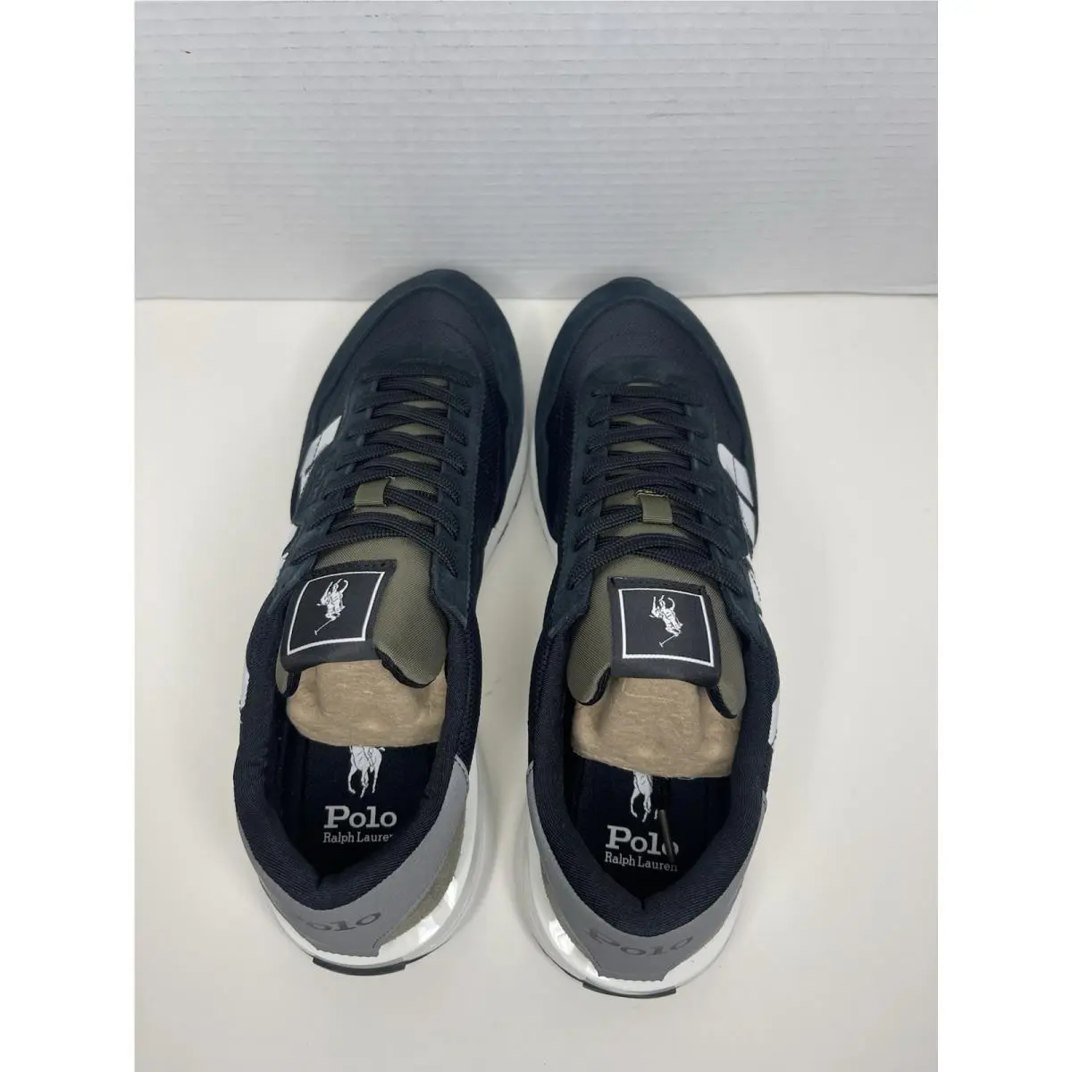 Ralph Lauren shoes - Polo Ralph Lauren Train 89 V2 - Black & Olive 2