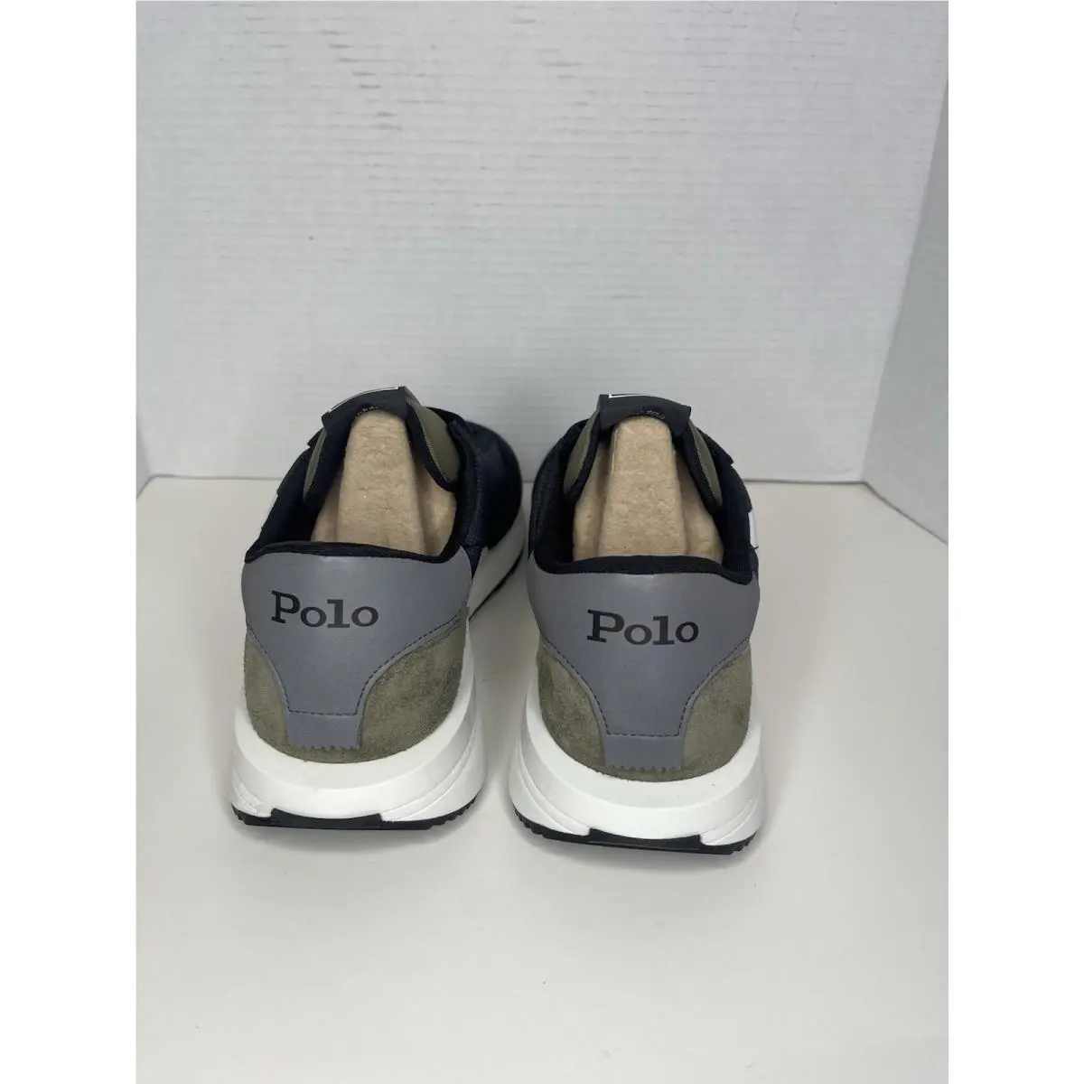 Ralph Lauren shoes - Polo Ralph Lauren Train 89 V2 - Black & Olive 3