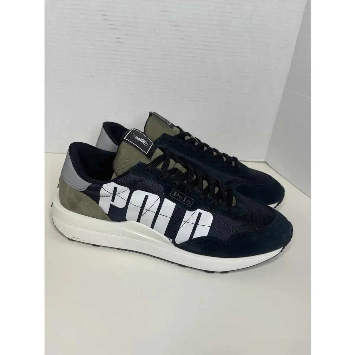 Ralph Lauren shoes - Polo Ralph Lauren Train 89 V2 - Black & Olive 4