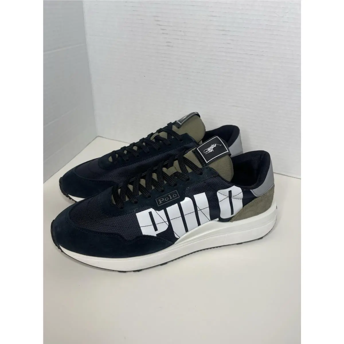 Ralph Lauren shoes - Polo Ralph Lauren Train 89 V2 - Black & Olive 5