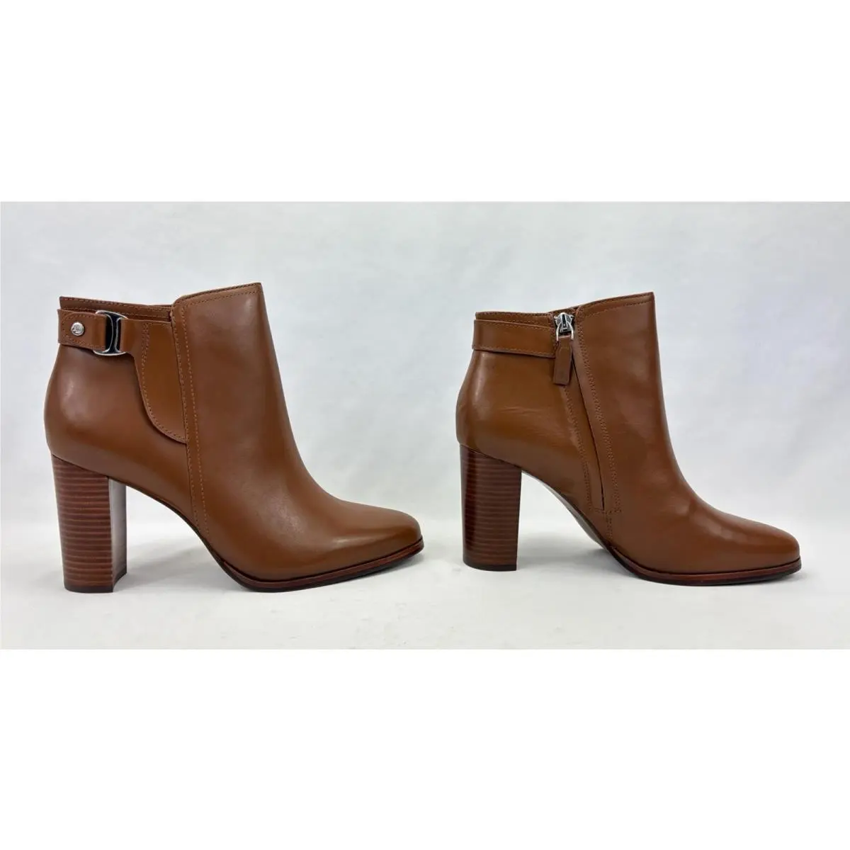 Ralph Lauren shoes - Lauren Ralph Lauren Tasha Calfskin Bootie - Brown (UPC: 197205455459) 2