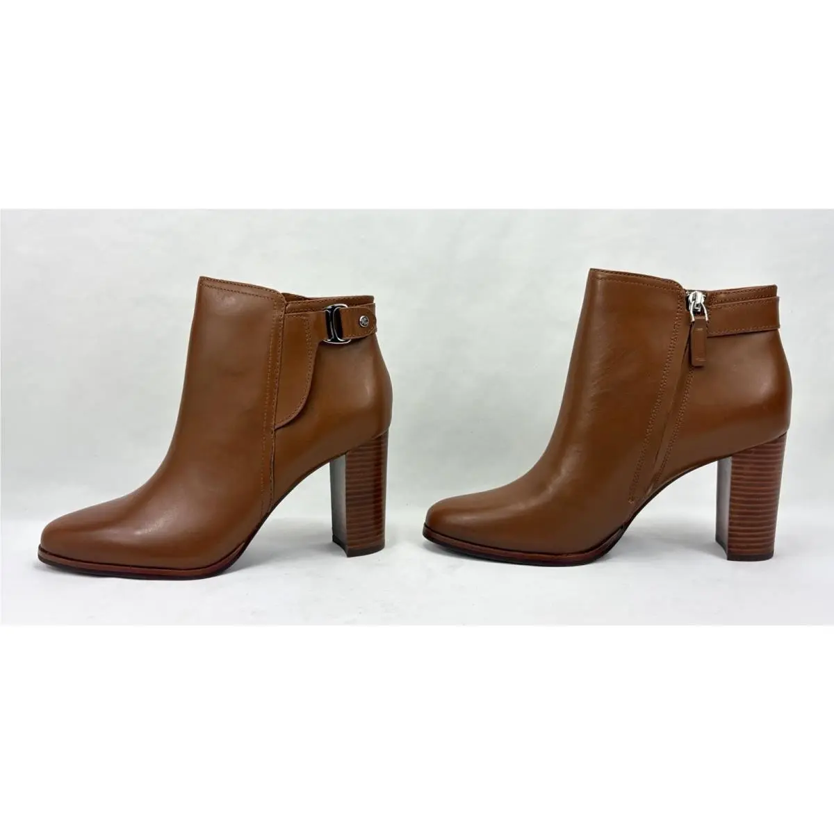 Ralph Lauren shoes - Lauren Ralph Lauren Tasha Calfskin Bootie - Brown (UPC: 197205455459) 4