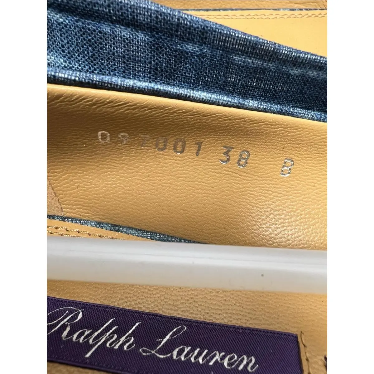 Ralph Lauren shoes - Flowers - Flowers - Blue 5