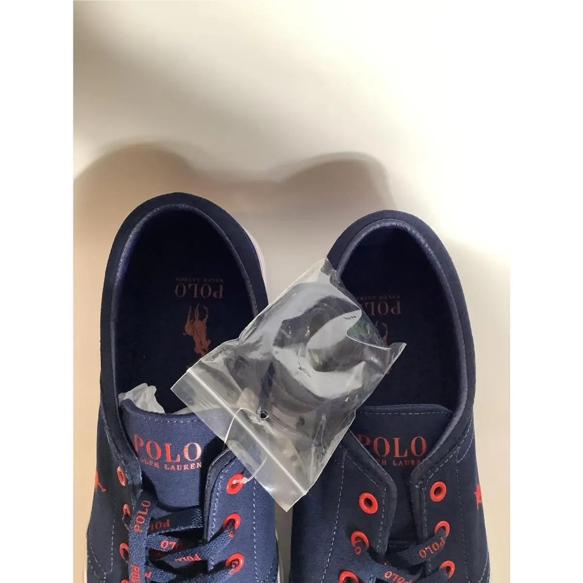Ralph Lauren shoes - Polo Ralph Lauren - Faxon X - Navy Blue, Red & White 3