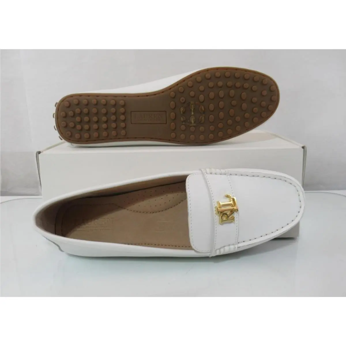 Ralph Lauren shoes - Ralph Lauren Barnsbury - Barnsbury - 802925635001 - White (UPC: 0197205246484) 8