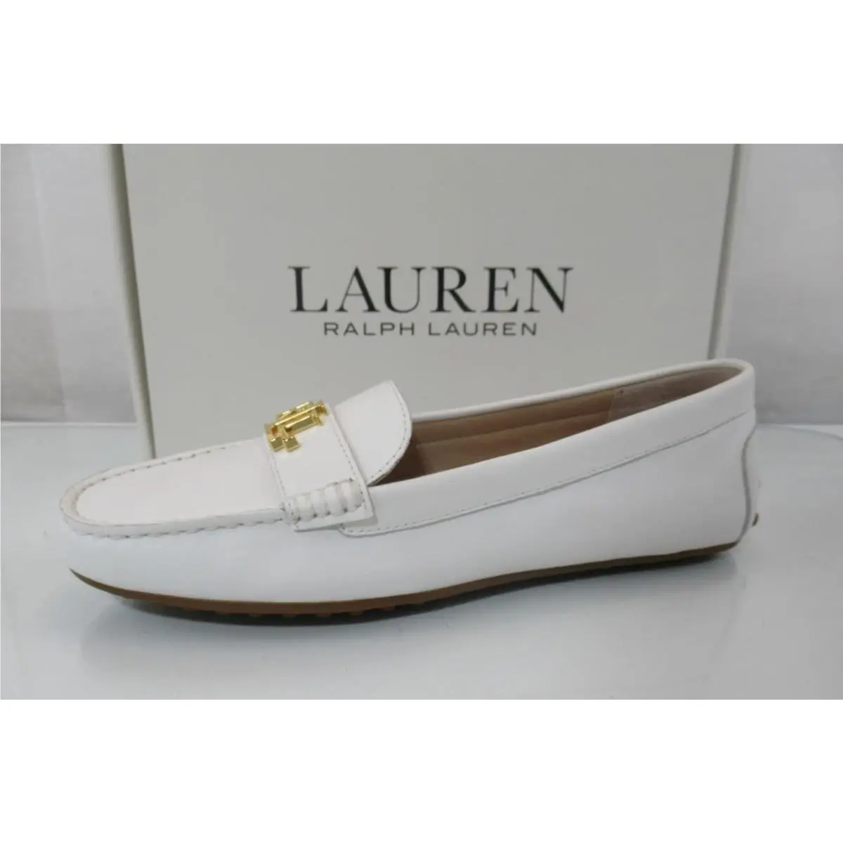 Ralph Lauren shoes - Ralph Lauren Barnsbury - Barnsbury - 802925635001 - White (UPC: 0197205246484) 0