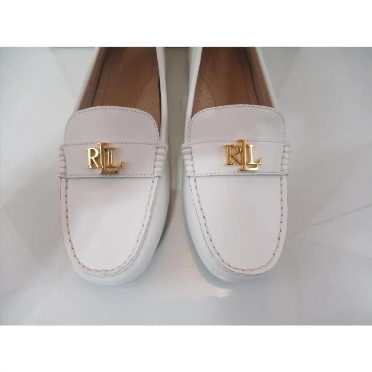 Ralph Lauren shoes - Ralph Lauren Barnsbury - Barnsbury - 802925635001 - White (UPC: 0197205246484) 4