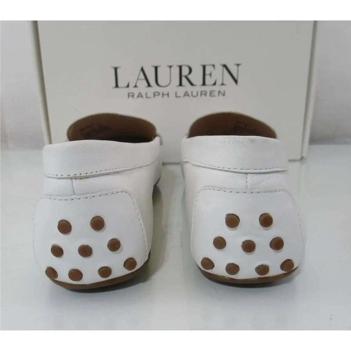 Ralph Lauren shoes - Ralph Lauren Barnsbury - Barnsbury - 802925635001 - White (UPC: 0197205246484) 5
