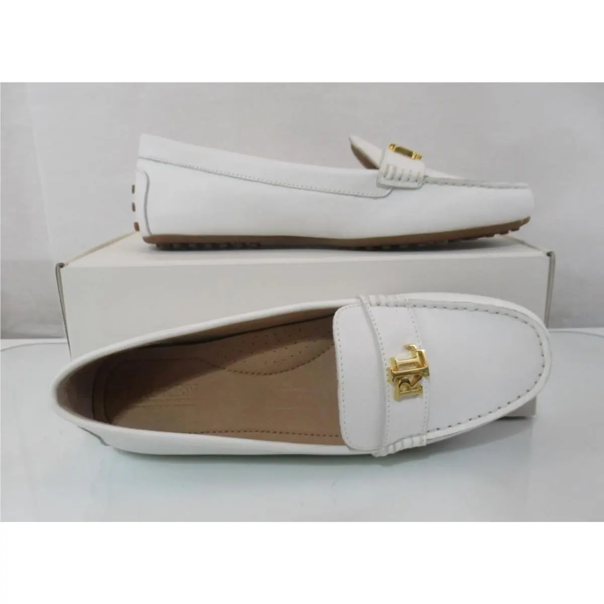Ralph Lauren shoes - Ralph Lauren Barnsbury - Barnsbury - 802925635001 - White (UPC: 0197205246484) 7