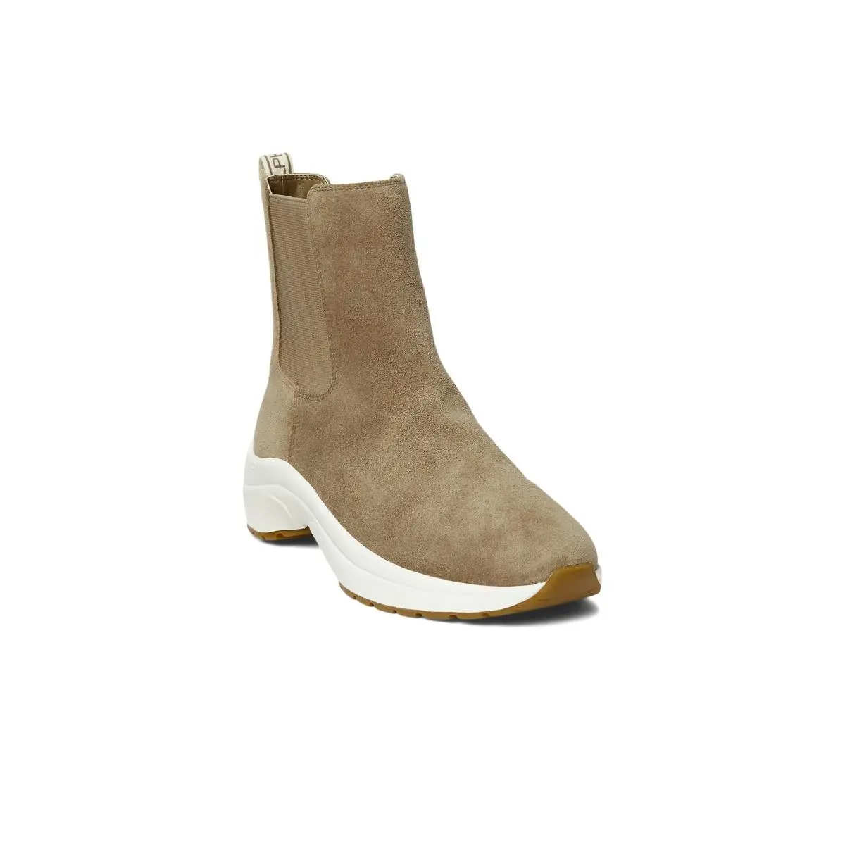 Lauren Ralph Lauren Women`s Rylee Sneaker Bootie Fashion Boot Truffle 5.5 - Truffle