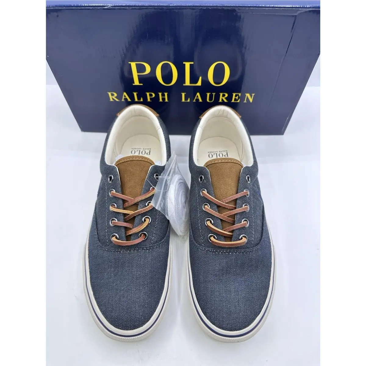 Ralph Lauren shoes - POLO RALPH LAUREN Keaton Suede-Trim - Danim/Navy (UPC: 195167177570) 0