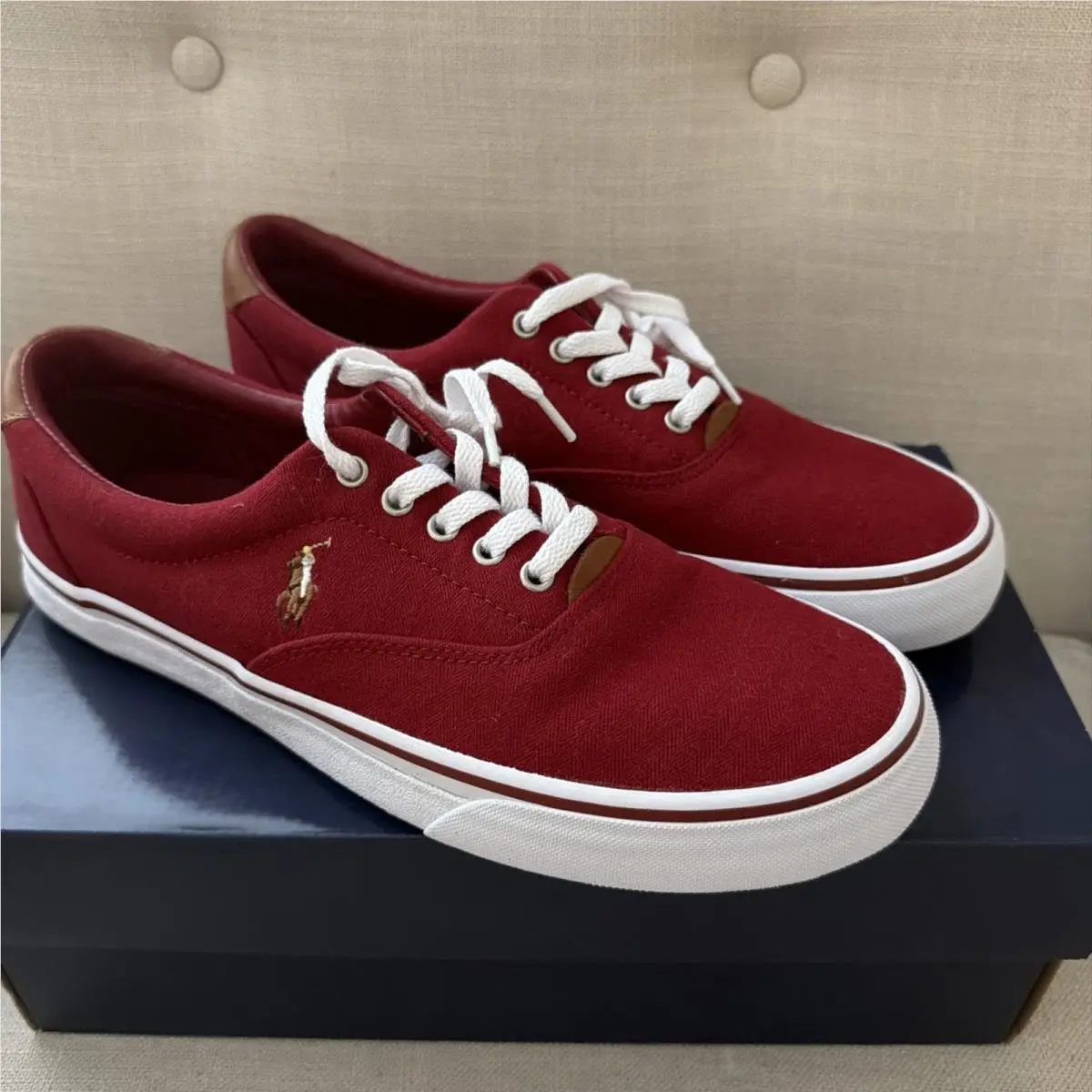 Ralph Lauren shoes - Polo Ralph Lauren Thornton-Sk-Vlc - Polo - Red (UPC: 191232158109) 0