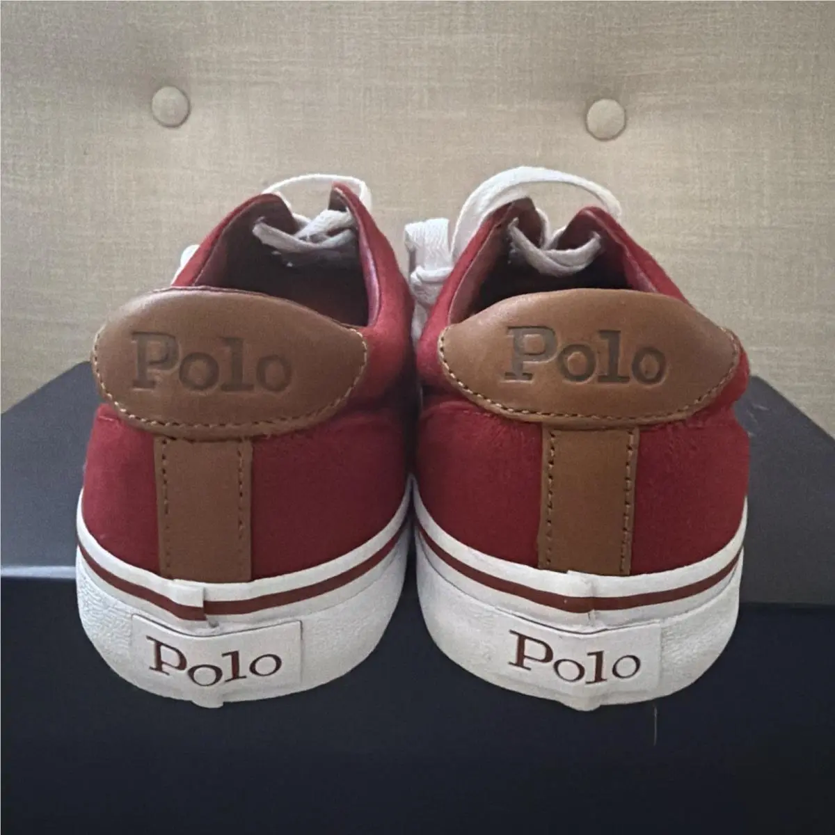 Ralph Lauren shoes - Polo Ralph Lauren Thornton-Sk-Vlc - Polo - Red (UPC: 191232158109) 1