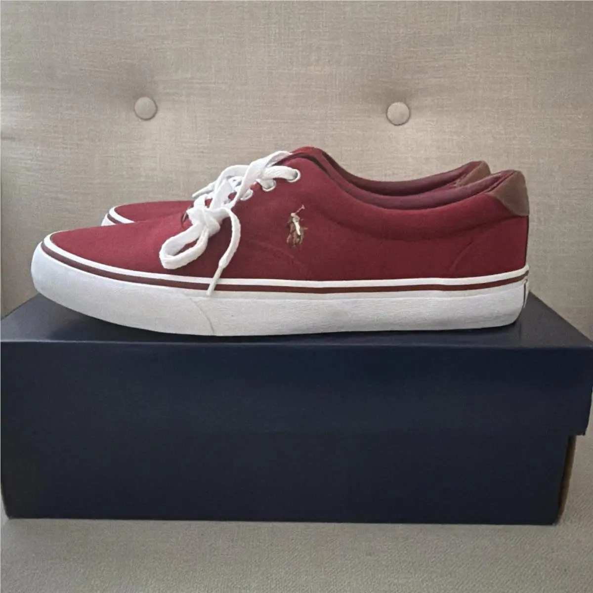 Ralph Lauren shoes - Polo Ralph Lauren Thornton-Sk-Vlc - Polo - Red (UPC: 191232158109) 5