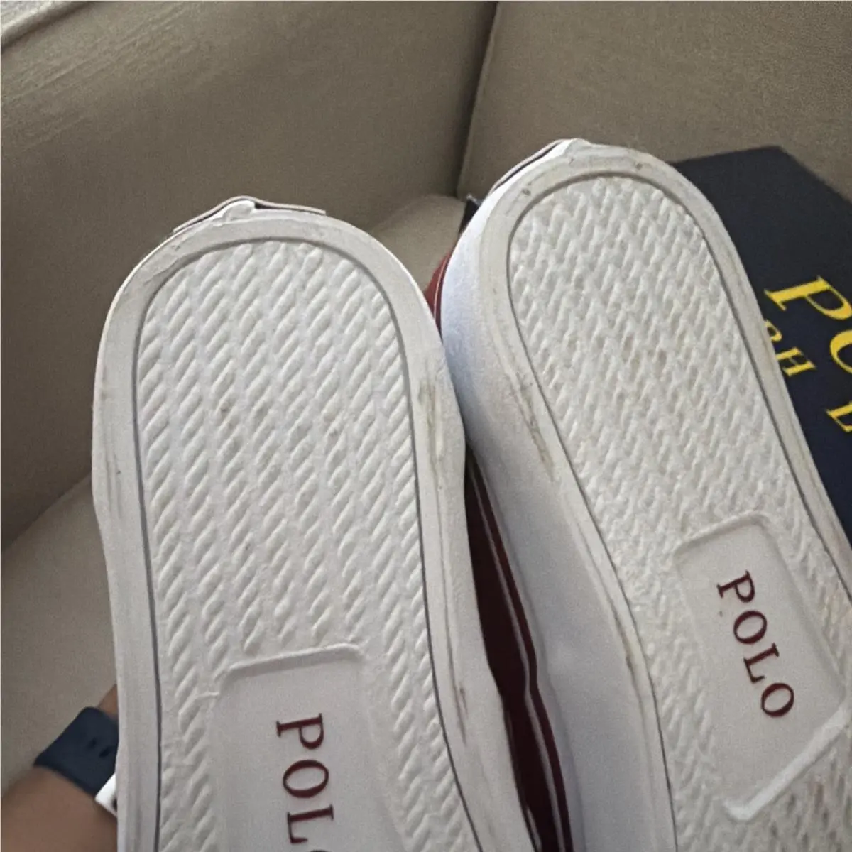 Ralph Lauren shoes - Polo Ralph Lauren Thornton-Sk-Vlc - Polo - Red (UPC: 191232158109) 7