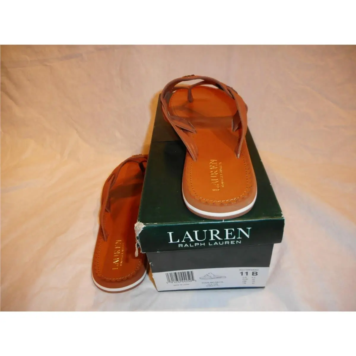 Ralph Lauren shoes - RALPH LAUREN - CLA TAN (UPC: 191232442505) 4