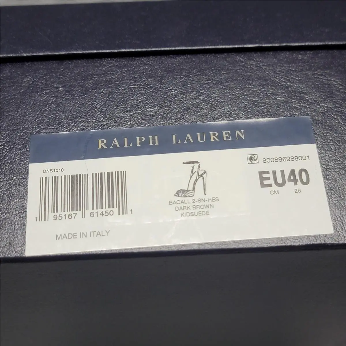 Ralph Lauren shoes - Ralph Lauren Bacall 2-SN-HES - Bacall - Brown 6