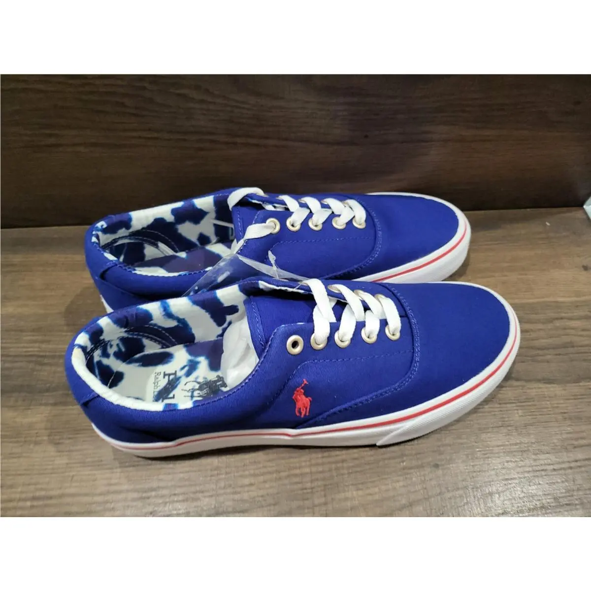 Ralph Lauren shoes - Heritage Royal Blue / Red (UPC: 195167327920) 1