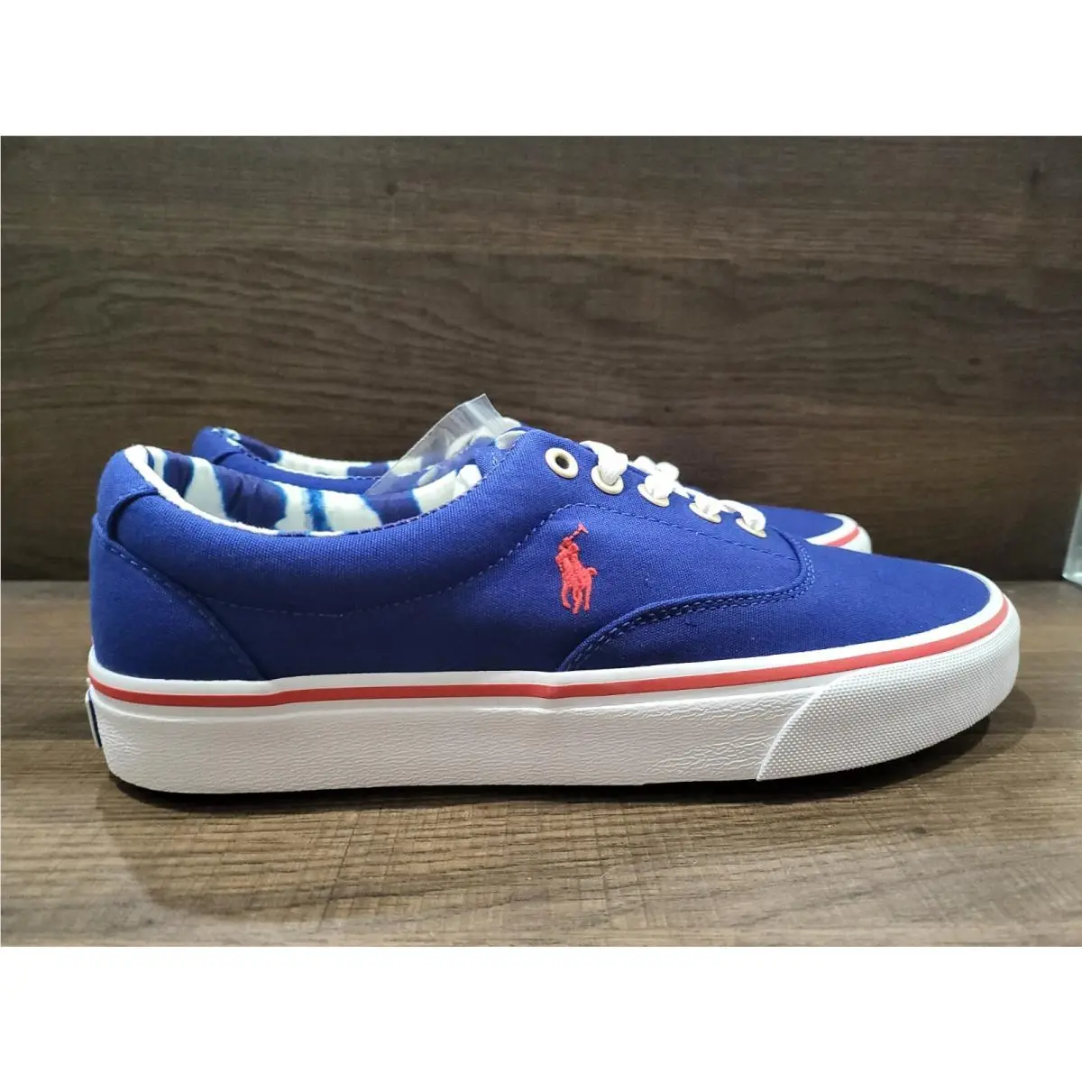 Ralph Lauren shoes - Heritage Royal Blue / Red (UPC: 195167327920) 2