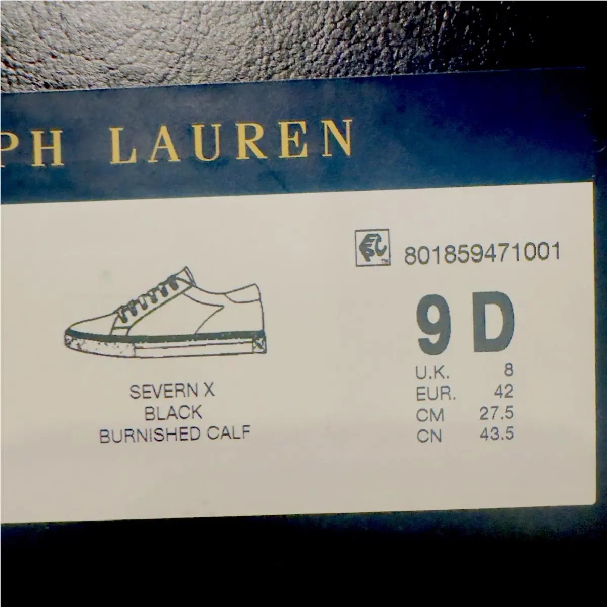 Ralph Lauren shoes - Ralph Lauren Severn - Severn - Black 4
