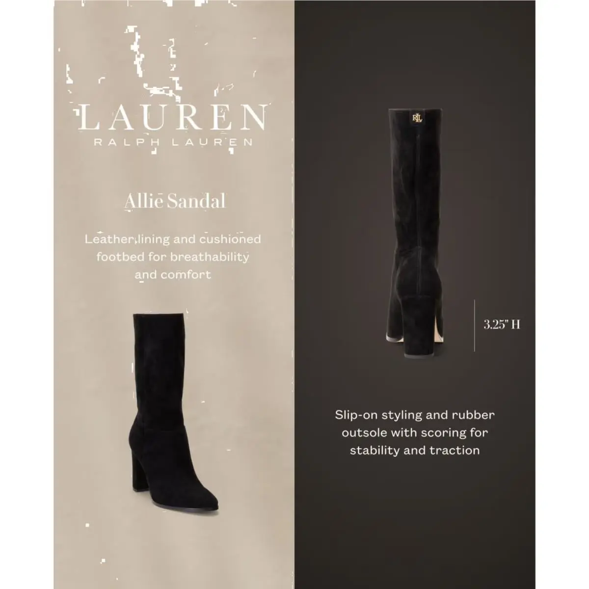 Ralph Lauren shoes - 16353740_8483524 - 16353740_8483524-11-M - Black (UPC: 195167910177) 2