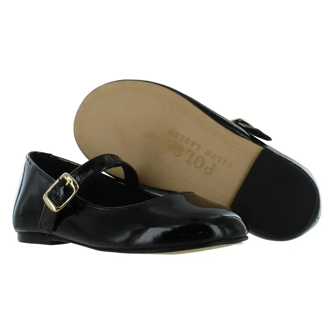 Polo Ralph Lauren Kinslee Infant/toddler Shoes Size 6 Color: Black