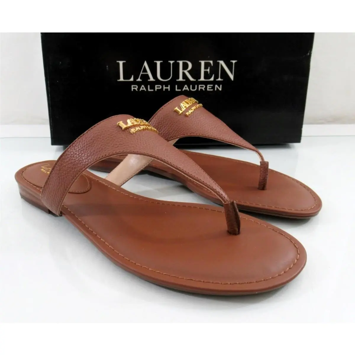 Ralph Lauren shoes - Lauren Ralph Lauren Ellah - Lauren Ellah - 802860804002 - Brown (UPC: 195167356968) 1