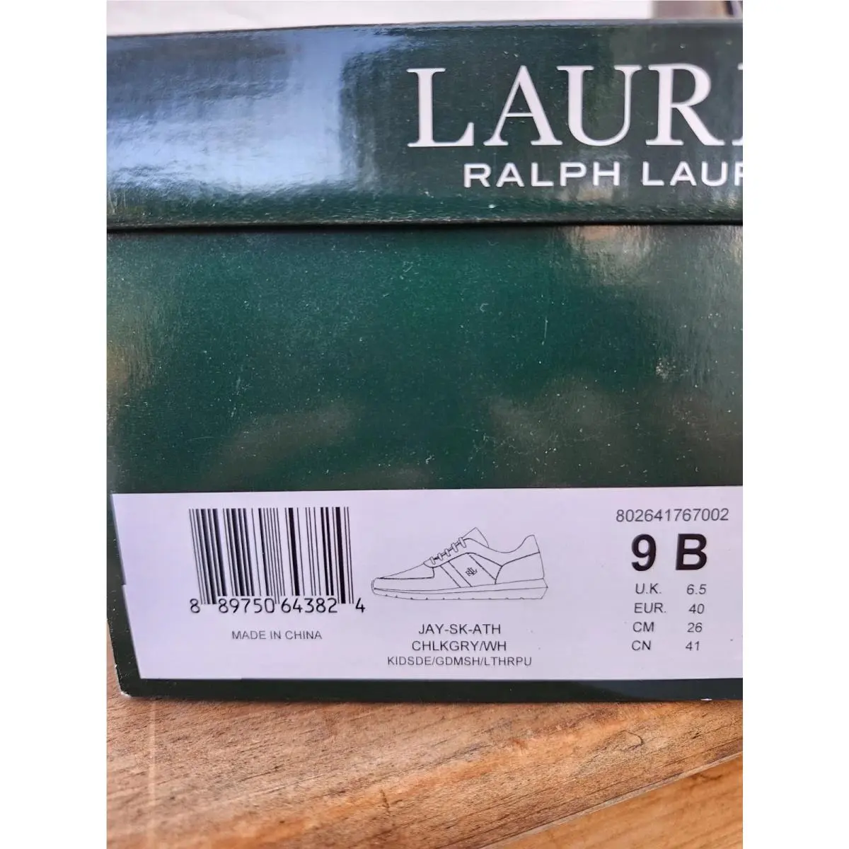 Ralph Lauren shoes - Lauren Ralph Lauren JAY-SK - Lauren - JAY-SK-ATH - Gray White 3