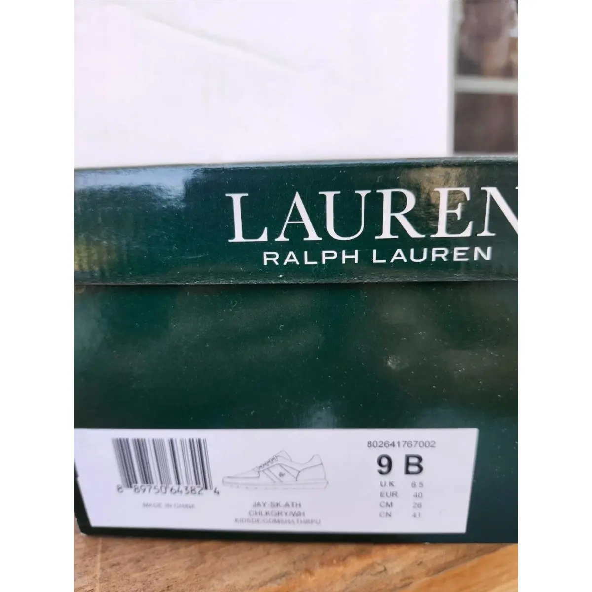Ralph Lauren shoes - Lauren Ralph Lauren JAY-SK - Lauren - JAY-SK-ATH - Gray White 4
