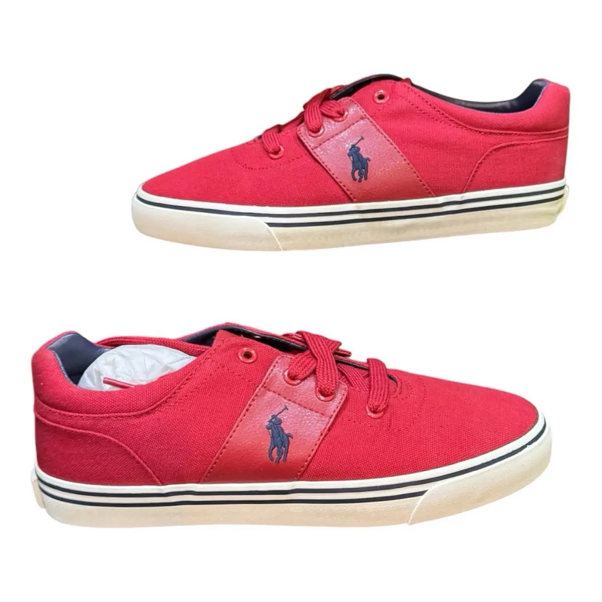 Ralph Lauren shoes - Polo Ralph Lauren Hamilton - Polo Hamilton - Red 7