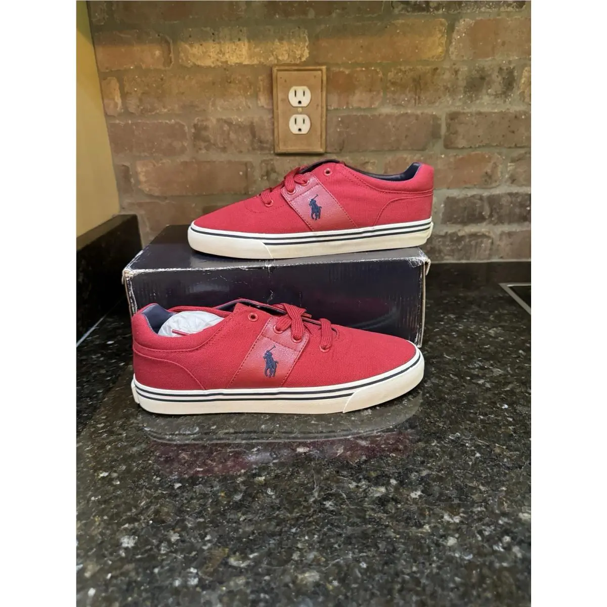 Ralph Lauren shoes - Polo Ralph Lauren Hamilton - Polo Hamilton - Red 1